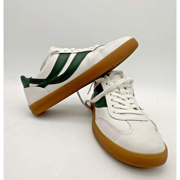 Vince Oasis Leather Sneaker Chalk White/Pine Green Size 8 M main image 13